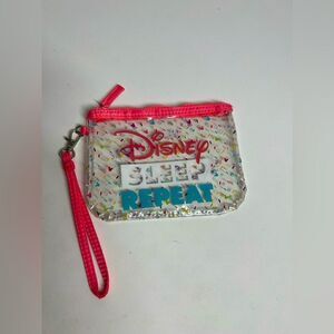 Disney wallet Makeup Bag Clear Wristlet
